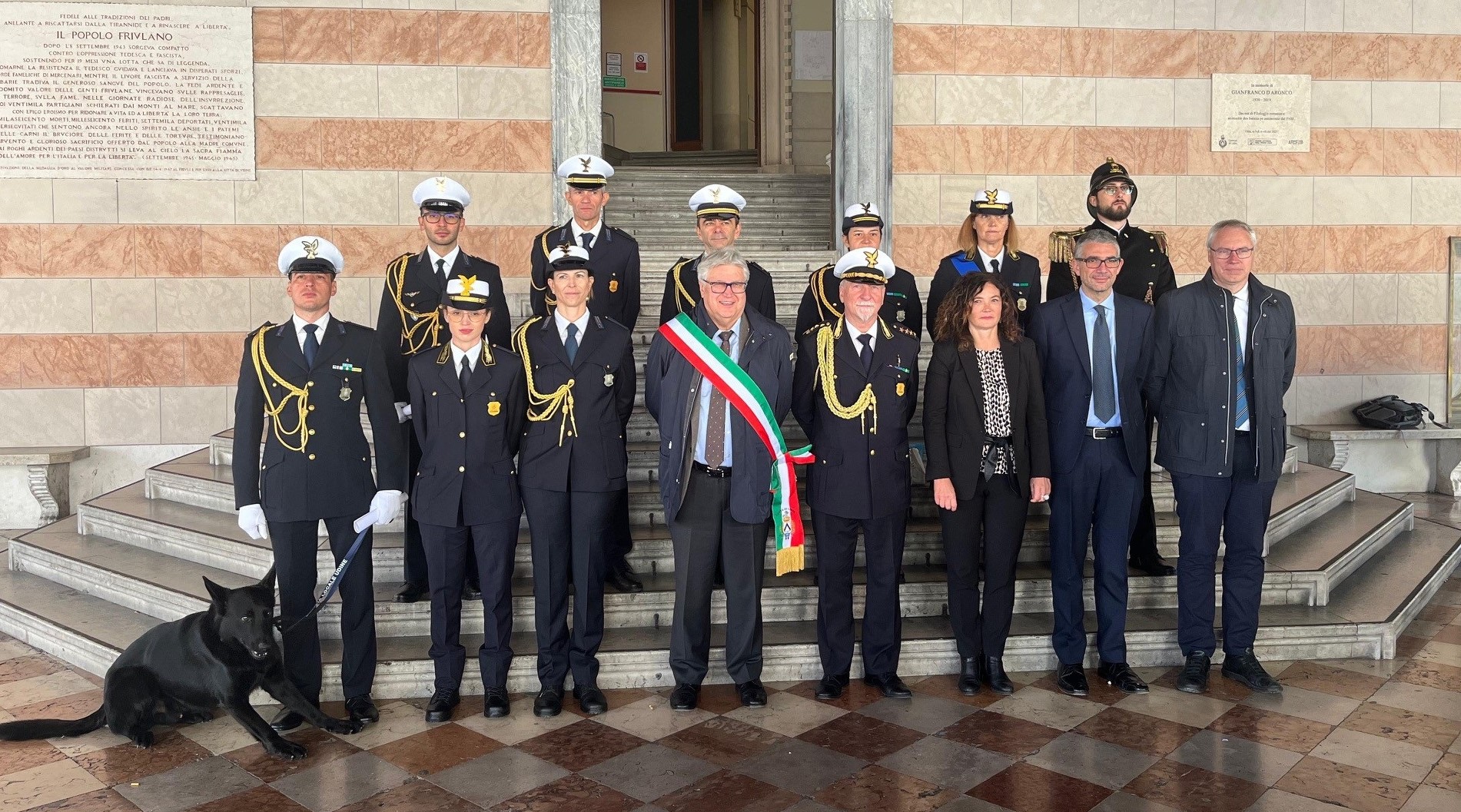 POLIZIA LOCALE. BORDIN A CERIMONIA UDINE: PILASTRO CONVIVENZA CIVILE